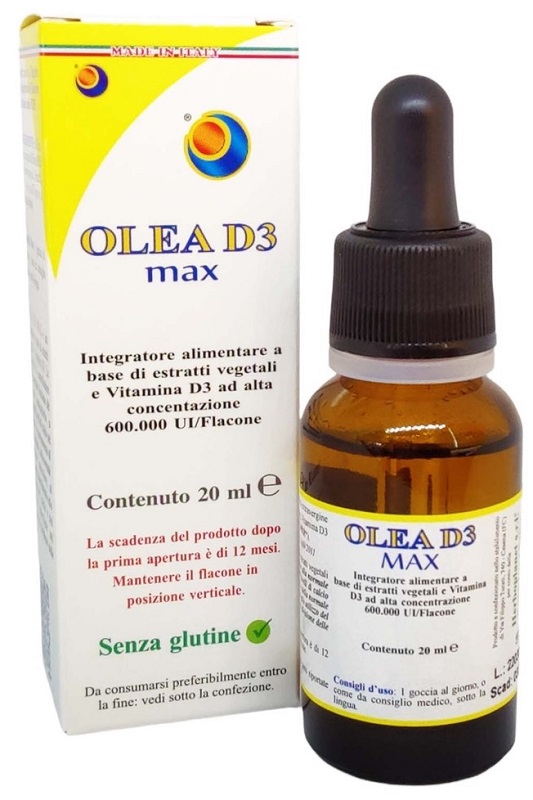 OLEA D3 MAX GOCCE 20 ML - Farmacia Puddu Baire S.r.l.