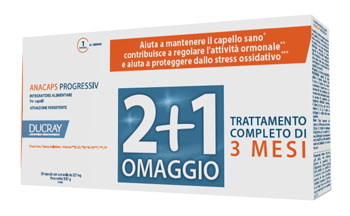ANACAPS PROGRESSIV TRIO DUCRAY 30 CAPSULE - Farmacia Puddu Baire S.r.l.