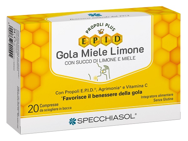EPID MIELE LIMONE 20 COMPRESSE NEW - Farmacia Puddu Baire S.r.l.