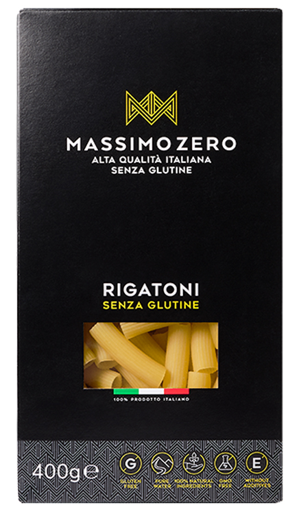 MASSIMO ZERO RIGATONI 400 G - Farmacia Puddu Baire S.r.l.
