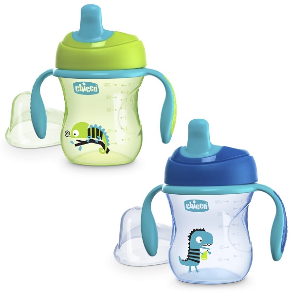 CHICCO TAZZA TRAINING AZZURRA 6 MESI - Farmacia Puddu Baire S.r.l.
