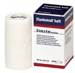BENDA ELASTICA AUTOADESIVA ELASTOMULL HAFT COMPRESSIONE FORTE 8X400 CM - Farmacia Puddu Baire S.r.l.