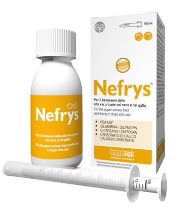 NEFRYS VEG 100 100 ML CON SIRINGA DOSATRICE ALIMENTO COMPLEMENTARE PER CANI E GATTI - Farmacia Puddu Baire S.r.l.