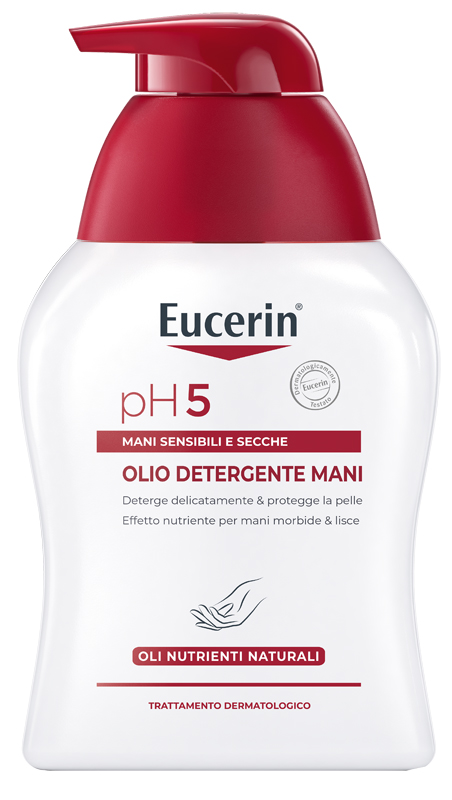 EUCERIN PH5 OLIO DETERGENTE MANI SECCHE E SCREPOLATE 250 ML - Farmacia Puddu Baire S.r.l.