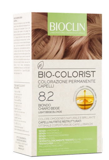 BIOCLIN BIO COLORIST 8,2 BIONDO CHIARO BEIGE - Farmacia Puddu Baire S.r.l.