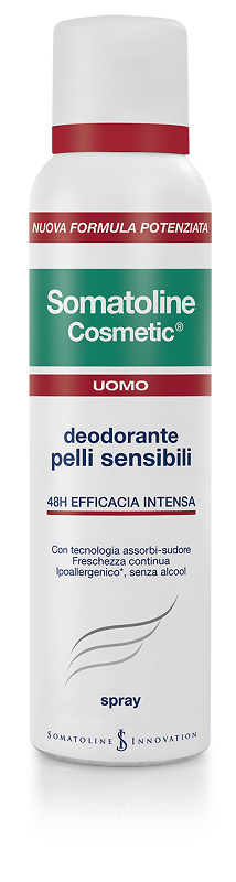 SOMATOLINE COSMETIC DEO UOMO SPRAY 150 ML - Farmacia Puddu Baire S.r.l.