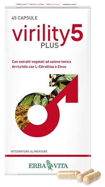 VIRILITY 5 PLUS 45 CAPSULE - Farmacia Puddu Baire S.r.l.