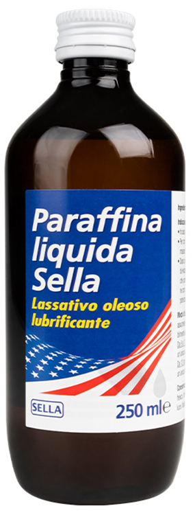 PARAFFINA LIQUIDA MD LASSATIVO 250 ML SELLA SENZA ASTUCCIO - Farmacia Puddu Baire S.r.l.