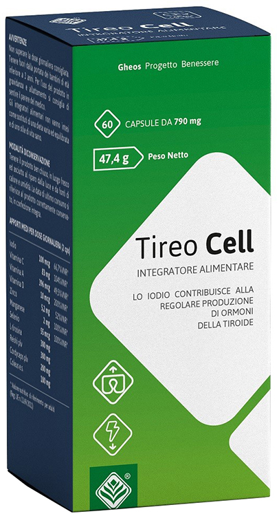 TIREO CELL 60 CAPSULE - Farmacia Puddu Baire S.r.l.