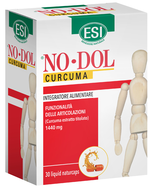 ESI NO DOL CURCUMA 30 NATURCAPS LIQUID - Farmacia Puddu Baire S.r.l.