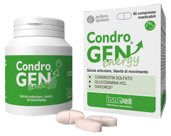 CONDROGEN ENERGY 60 COMPRESSE MASTICABILI - Farmacia Puddu Baire S.r.l.