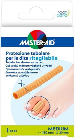 PROTEZIONE TUBOLARE MASTER-AID FOOTCARE RITAGLIABILE 15 CM 20 MM MEDIUM C7 - Farmacia Puddu Baire S.r.l.