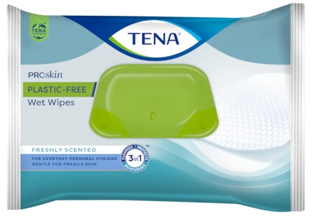 TENA WET WIPES PLASTIC FREE 48 PEZZI - Farmacia Puddu Baire S.r.l.