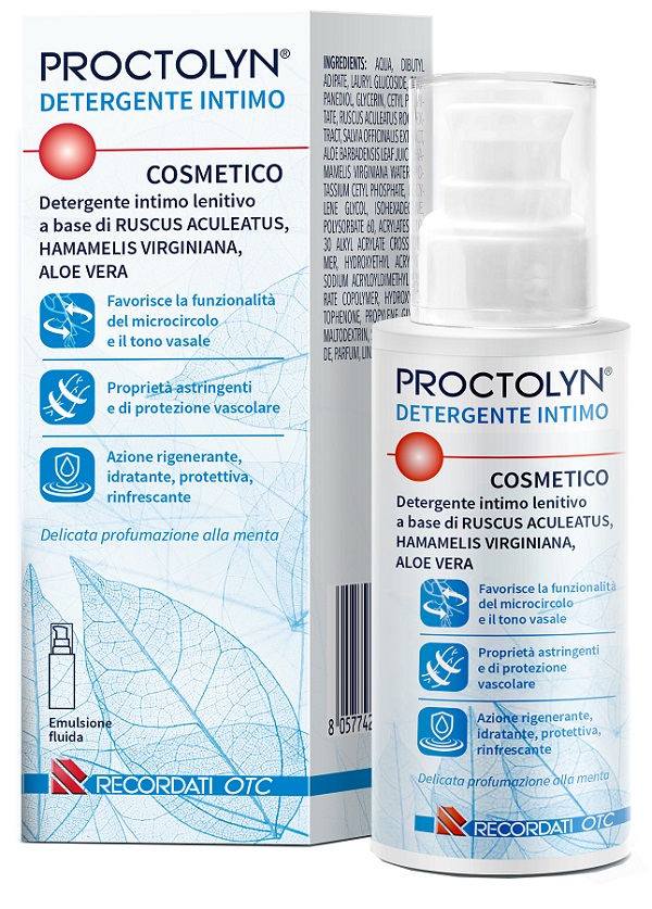 PROCTOLYN DETERGENTE INTIMO SPECIFICO 100 ML - Farmacia Puddu Baire S.r.l.