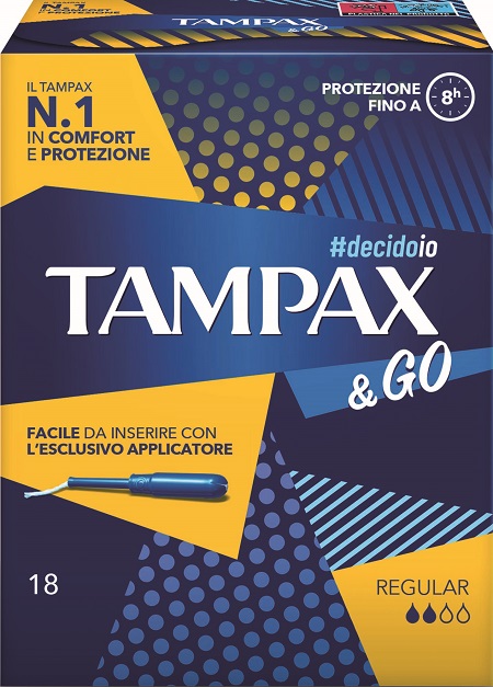 TAMPAX &GO REGULAR 18 PEZZI - Farmacia Puddu Baire S.r.l.