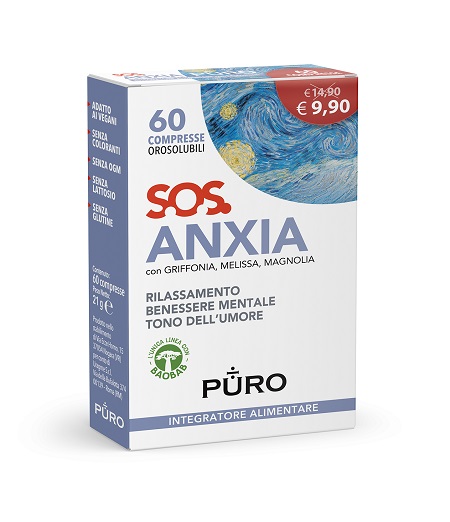 PURO SOS ANXIA 60 COMPRESSE OROSOLUBILI - Farmacia Puddu Baire S.r.l.