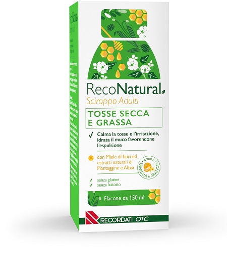 RECONATURAL SCIROPPO TOSSE ADULTI 150 ML - Farmacia Puddu Baire S.r.l.