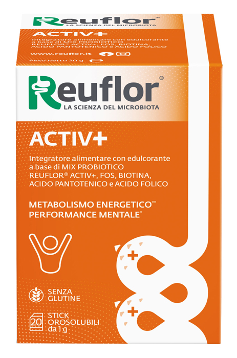 REUFLOR ACTIV+ 20 STICK - Farmacia Puddu Baire S.r.l.