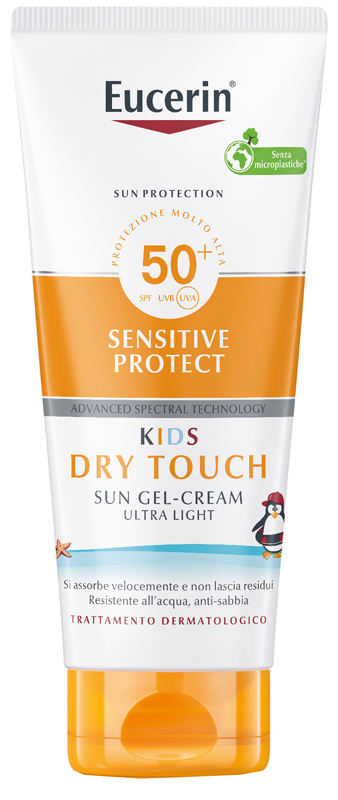 EUCERIN SUN KIDS DRY TOUCH GEL CREAM SPF50+ 200 ML - Farmacia Puddu Baire S.r.l.