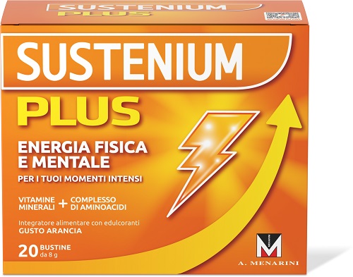 SUSTENIUM PLUS ARANCIA 20 BUSTINE - Farmacia Puddu Baire S.r.l.