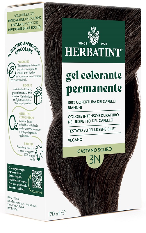 HERBATINT 3N CASTANO SCURO 170 ML - Farmacia Puddu Baire S.r.l.